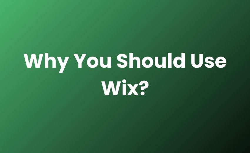 Why You Should Use the Wix Platform to Build Your Website